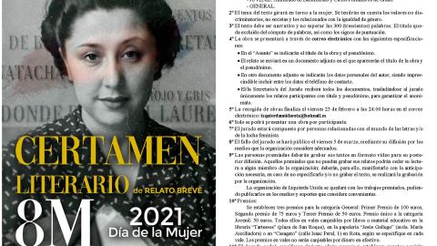 Cartel del certamen