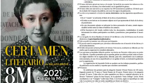Cartel del certamen Cartel del certamen