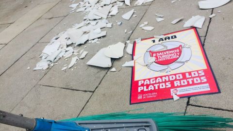 Protesta platos 