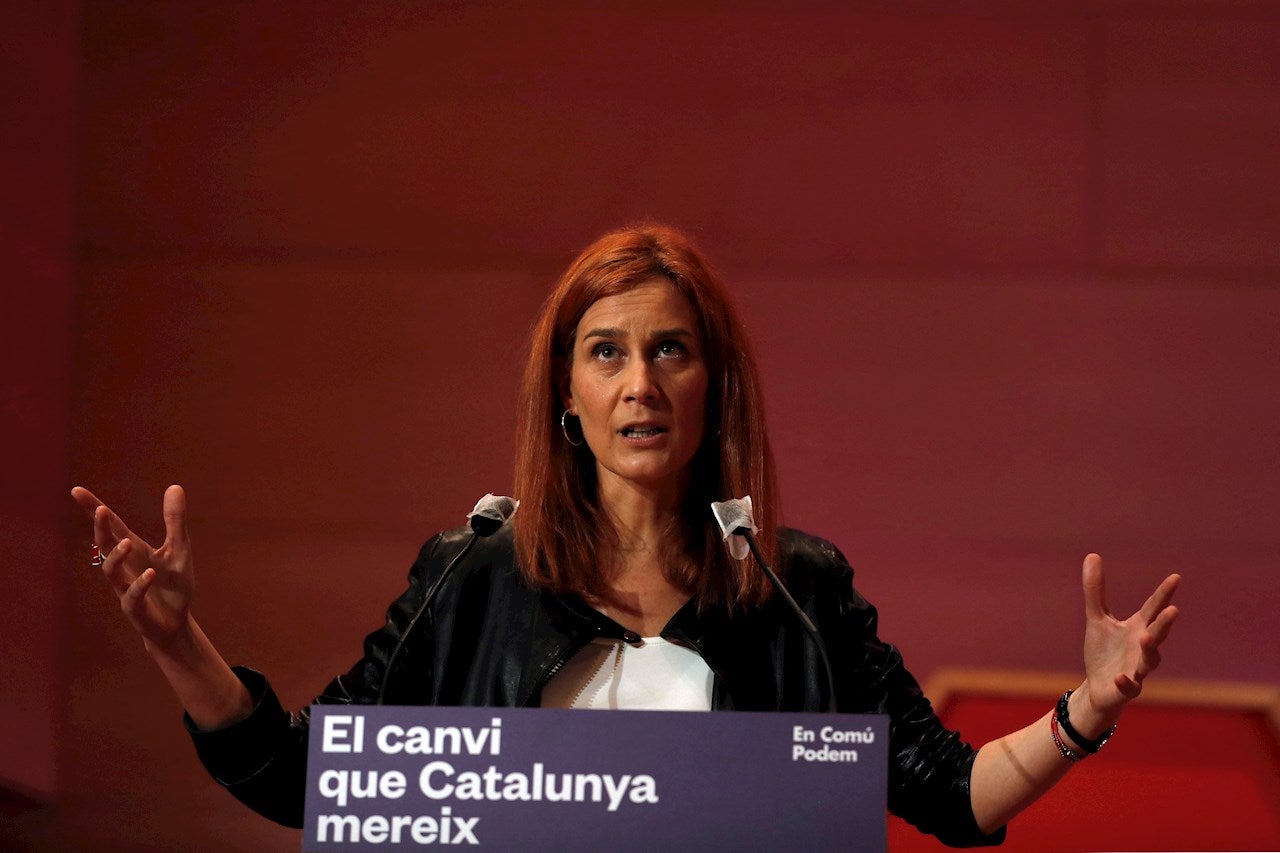 La candidata de En Comú Podem apoya las palabras de Iglesias: "Vivimos en una democracia imperfecta" La candidata de En Comú Podem apoya las palabras de Iglesias: "Vivimos en una democracia imperfecta"