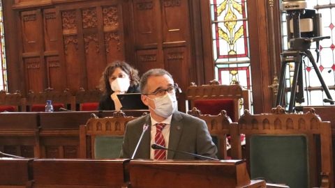 Comparecencia en la JGPA del consejero de Salud, Pablo Fern&aacute;ndez