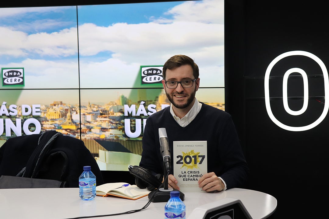 David Jiménez Torres, autor de '2017: La crisis que cambió España': "La inocencia del estado de las autonomías ya no se puede recuperar" David Jiménez Torres, autor de '2017: La crisis que cambió España': "La inocencia del estado de las autonomías ya no se puede recuperar"