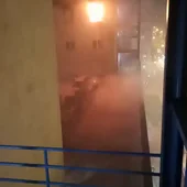 Declarado un incendio en la sexta planta del hospital Puerta del Mar de Cádiz Declarado un incendio en la sexta planta del hospital Puerta del Mar de Cádiz