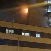 Fuego en una de las habitaciones