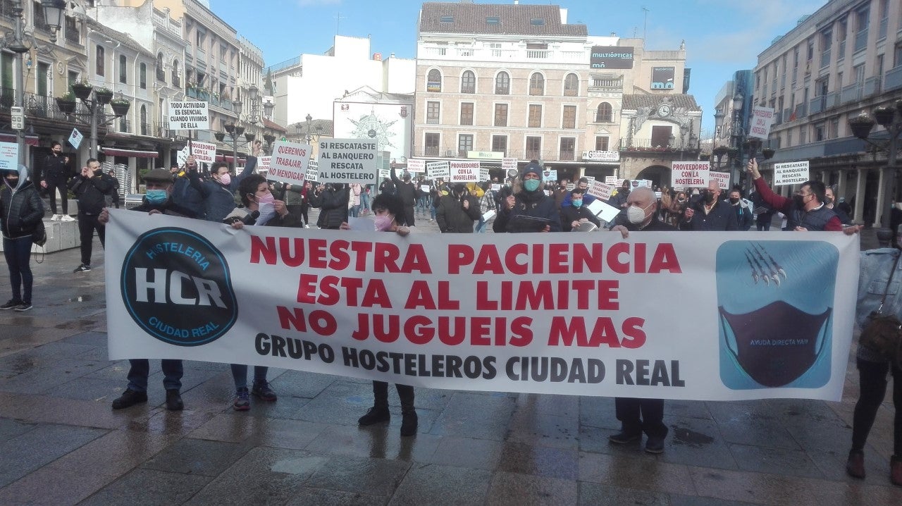 Los hosteleros de Ciudad Real piden ayudas: "Nuestra paciencia está al límite" Los hosteleros de Ciudad Real piden ayudas: "Nuestra paciencia está al límite"