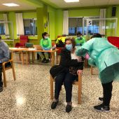 Inmunizada la Residencia "Sagrado Corazón" de Cuenca