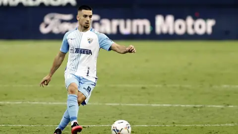 Ramón Enríquez, jugador del Málaga Ramón Enríquez, jugador del Málaga
