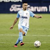 Ramón Enríquez, jugador del Málaga