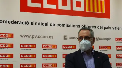 Arturo León tras dar a conocer los motivos de su renuncia. arturo león ccoo