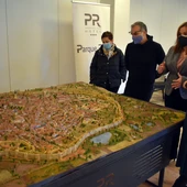 Maqueta de Ciudad Real cedida al Ayuntamiento Maqueta de Ciudad Real cedida al Ayuntamiento
