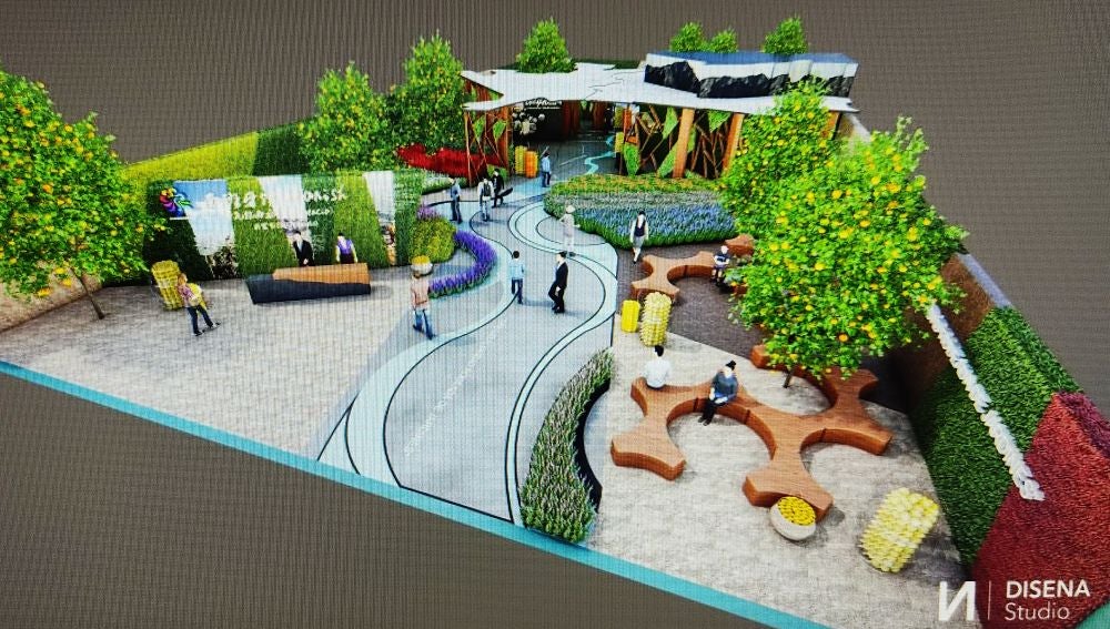 Maqueta del pabellón de Orihuela para la Expo de Shanghái