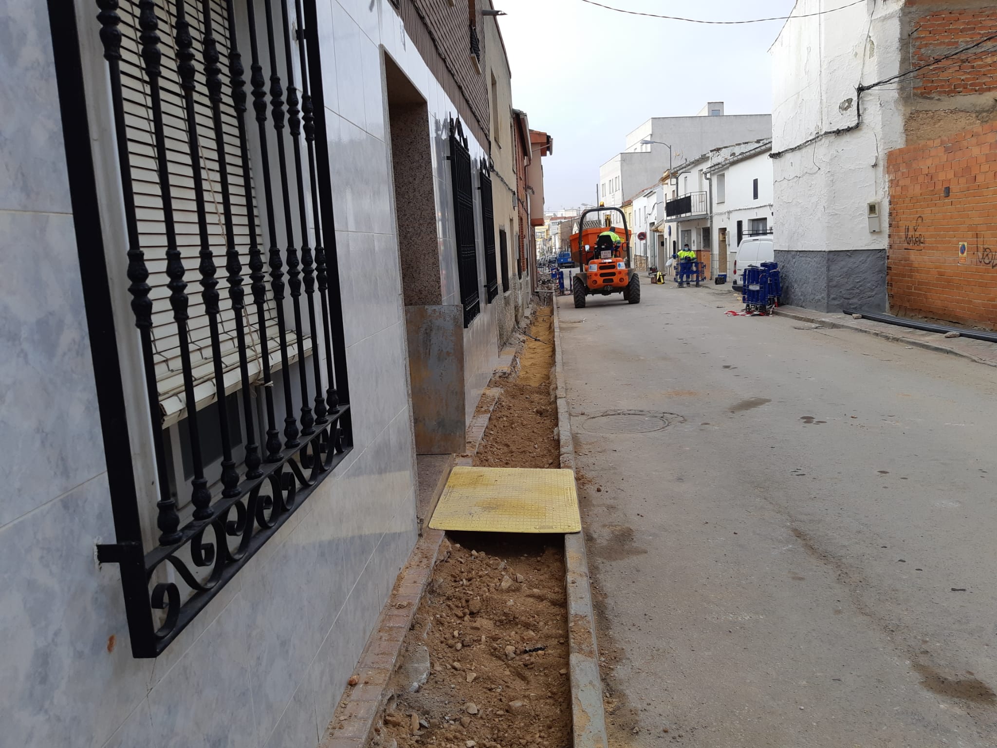 Quintanar trabaja en la renovación de la red de abastecimiento de agua potable municipal Quintanar trabaja en la renovación de la red de abastecimiento de agua potable municipal