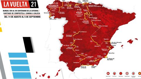 Recorrido La Vuelta 2021