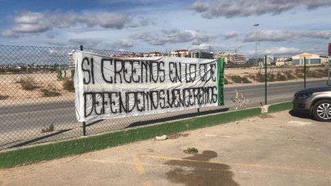 La Jove Elx, a la plantilla del Elche: &ldquo;Si creemos en lo que defendemos, venceremos&rdquo;.