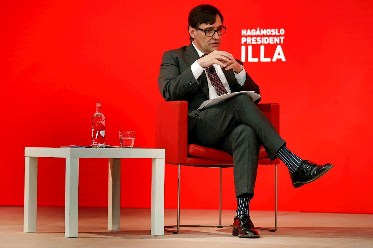 Sanidad confirma que Illa no se ha vacunado contra el coronavirus Sanidad confirma que Illa no se ha vacunado contra el coronavirus