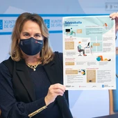 A Xunta promove a campaña "teletraballa con prevención" A Xunta promove a campaña "teletraballa con prevención"