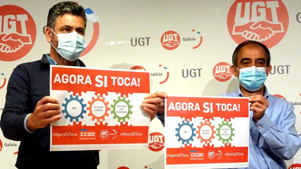UGT y CC.OO exigen al Gobierno que cumpla con la agenda sociolaboral UGT y CC.OO exigen al Gobierno que cumpla con la agenda sociolaboral