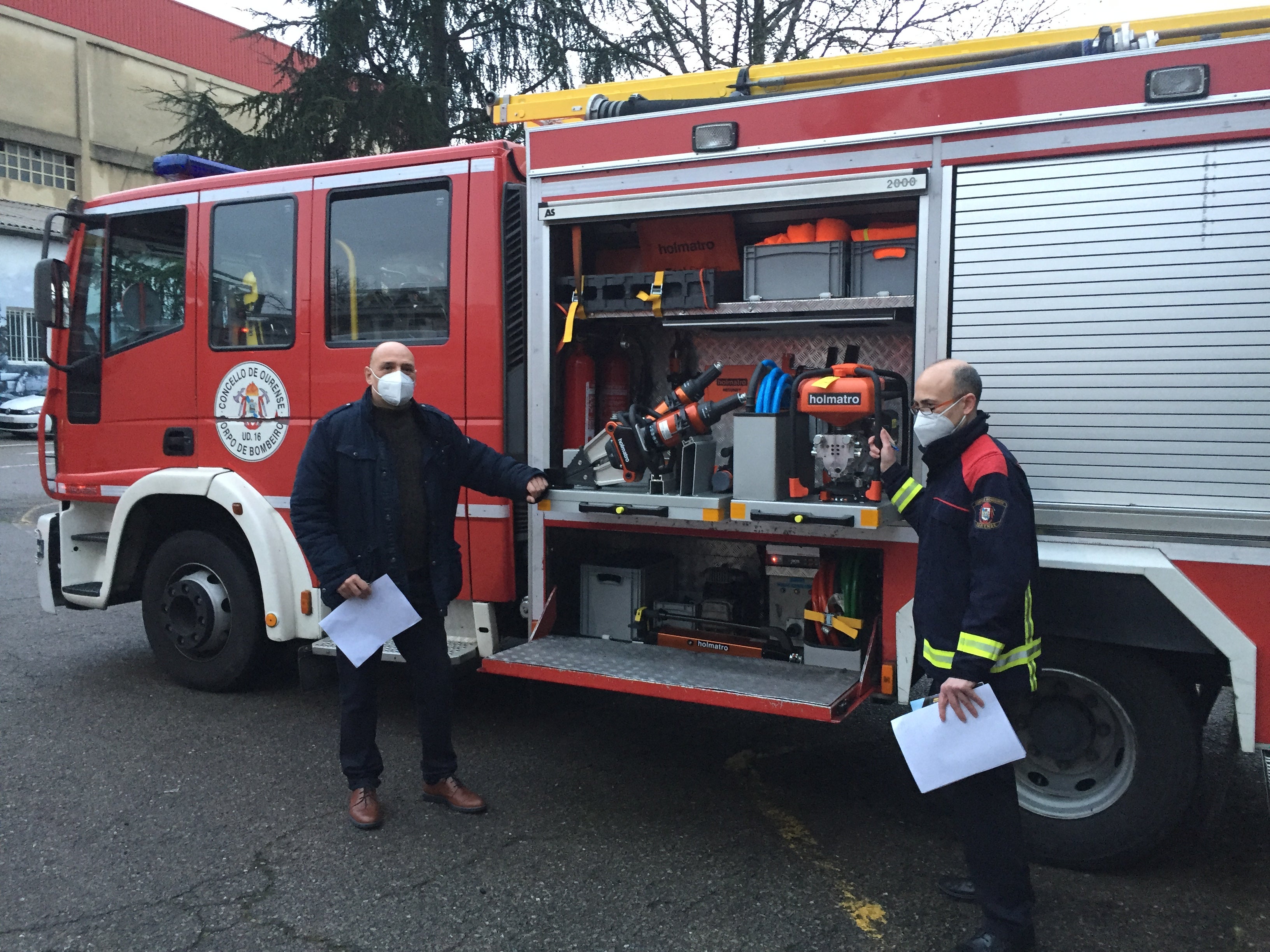 O Concello incorpora un novo equipo de excarceración de altas prestacións para o corpo de Bombeiros O Concello incorpora un novo equipo de excarceración de altas prestacións para o corpo de Bombeiros