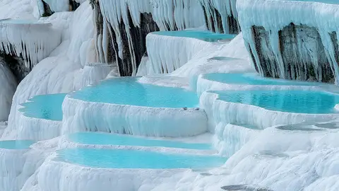 Pamukkale, Turquía Pamukkale, Turquía