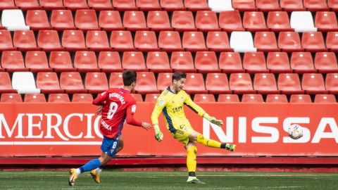 Leandro Chichizola con el FC Cartagena