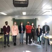 A partir de mañana, viernes, todos los alumnos de este centro volverán a diario a las aulas con esta ampliación provisional del centro que permite cumplir con todos los protocolos anticovid 
