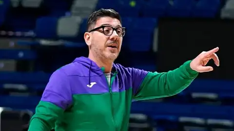 Fotis Katsikaris, entrenador de Unicaja de Málaga Baloncesto