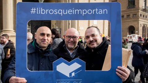 Una de las ediciones de Libros que Importan celebradas en Zaragoza Una de las ediciones de Libros que Importan celebradas en Zaragoza