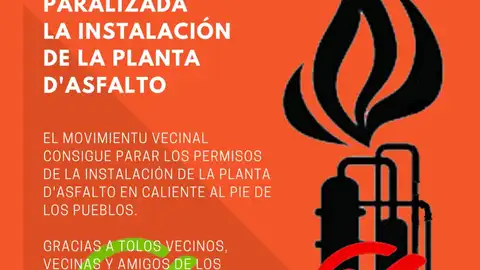 Plataforma contra la Plata de Asfalto de Llera Plataforma contra la Plata de Asfalto de Llera