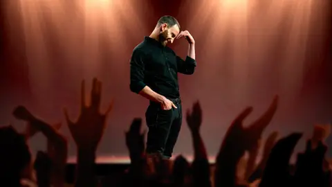 El actor y humorista Dani Rovira, en una imagen promocional de su especial de comedia 'Odio' El actor y humorista Dani Rovira, en una imagen promocional de su especial de comedia 'Odio'