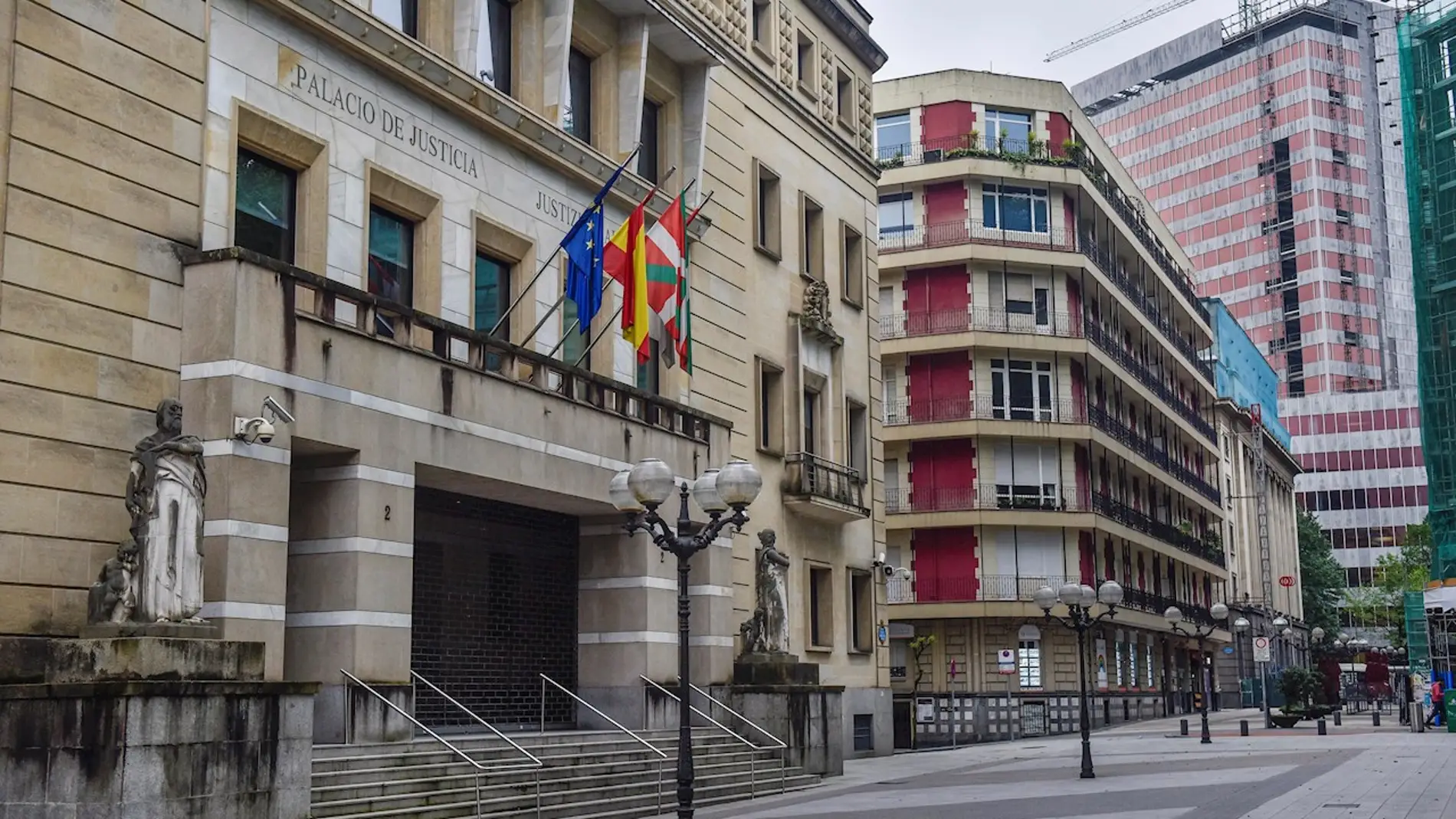Imagen del Tribunal Superior de Justicia del País Vasco, en Bilbao. 