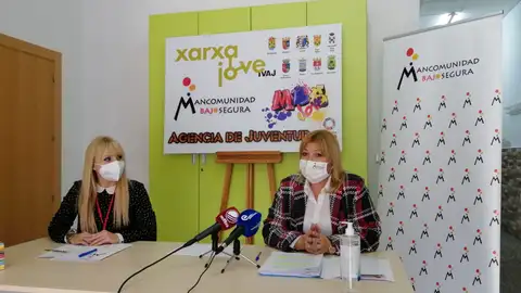 Noemi Cutillas, presidenta de la mancomunidad, anima a los jóvenes a formarse para mejorar su currículum mancomunidad