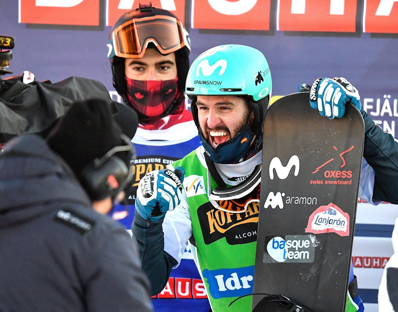 Lucas Eguibar hace historia y se proclama campeón del mundo de snowboard cross Lucas Eguibar hace historia y se proclama campeón del mundo de snowboard cross
