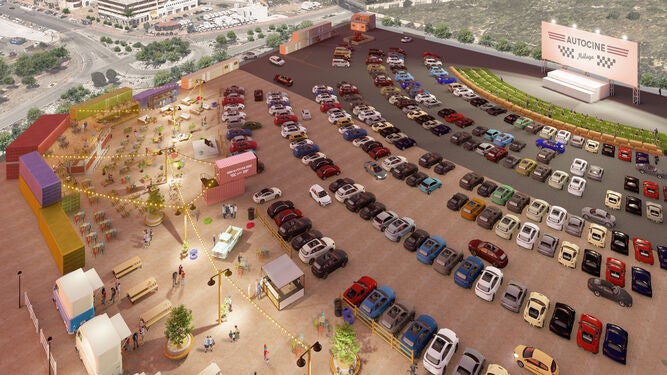 Málaga contará con un autocine permanente en 2021 Málaga contará con un autocine permanente en 2021