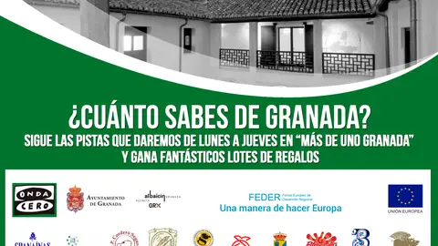 Más de Uno Granada estrena la sección "¿Cuánto sabes de Granada?" sobre nuestro patrimonio cultural Más de Uno Granada estrena la sección "¿Cuánto sabes de Granada?" sobre nuestro patrimonio cultural