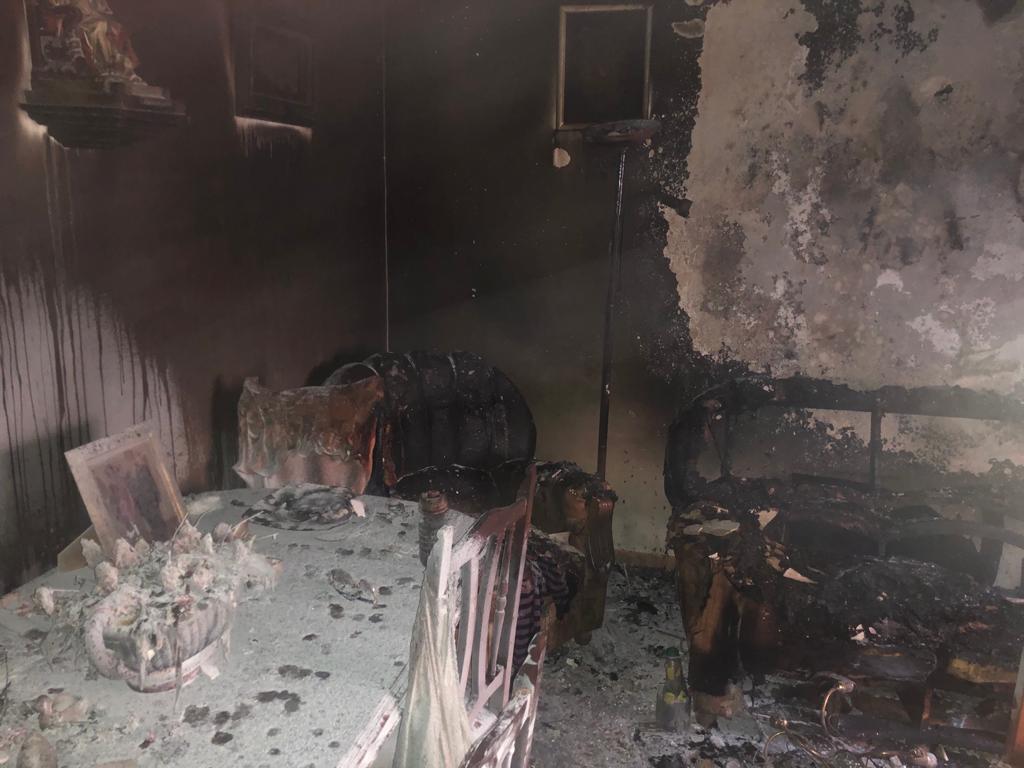 Fallece el hombre de 75 años que sufrió quemaduras graves en un incendio registrado en Membrilla Fallece el hombre de 75 años que sufrió quemaduras graves en un incendio registrado en Membrilla