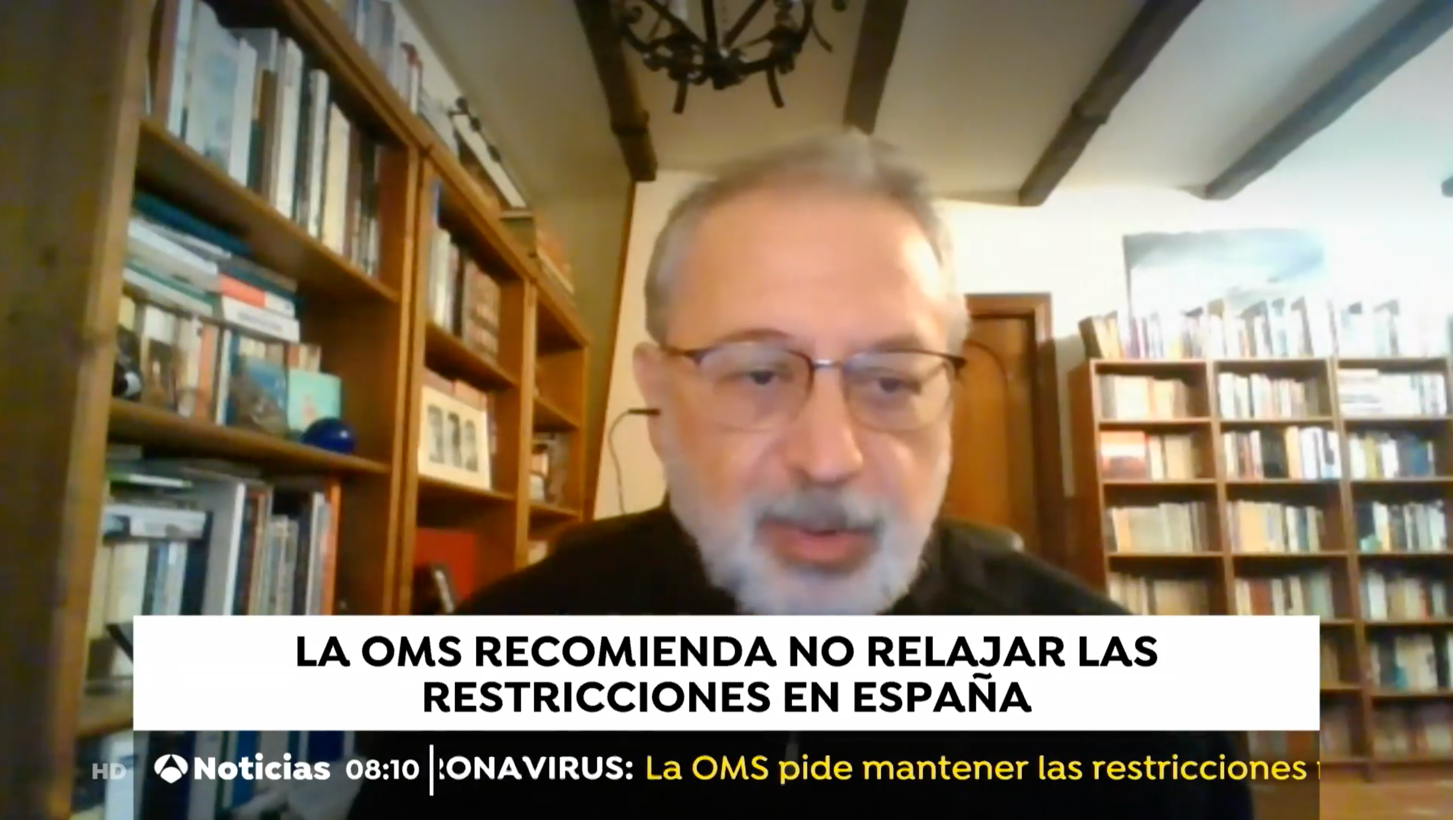 La reacción de Daniel López Acuña a la relajación de las restricciones en España La reacción de Daniel López Acuña a la relajación de las restricciones en España