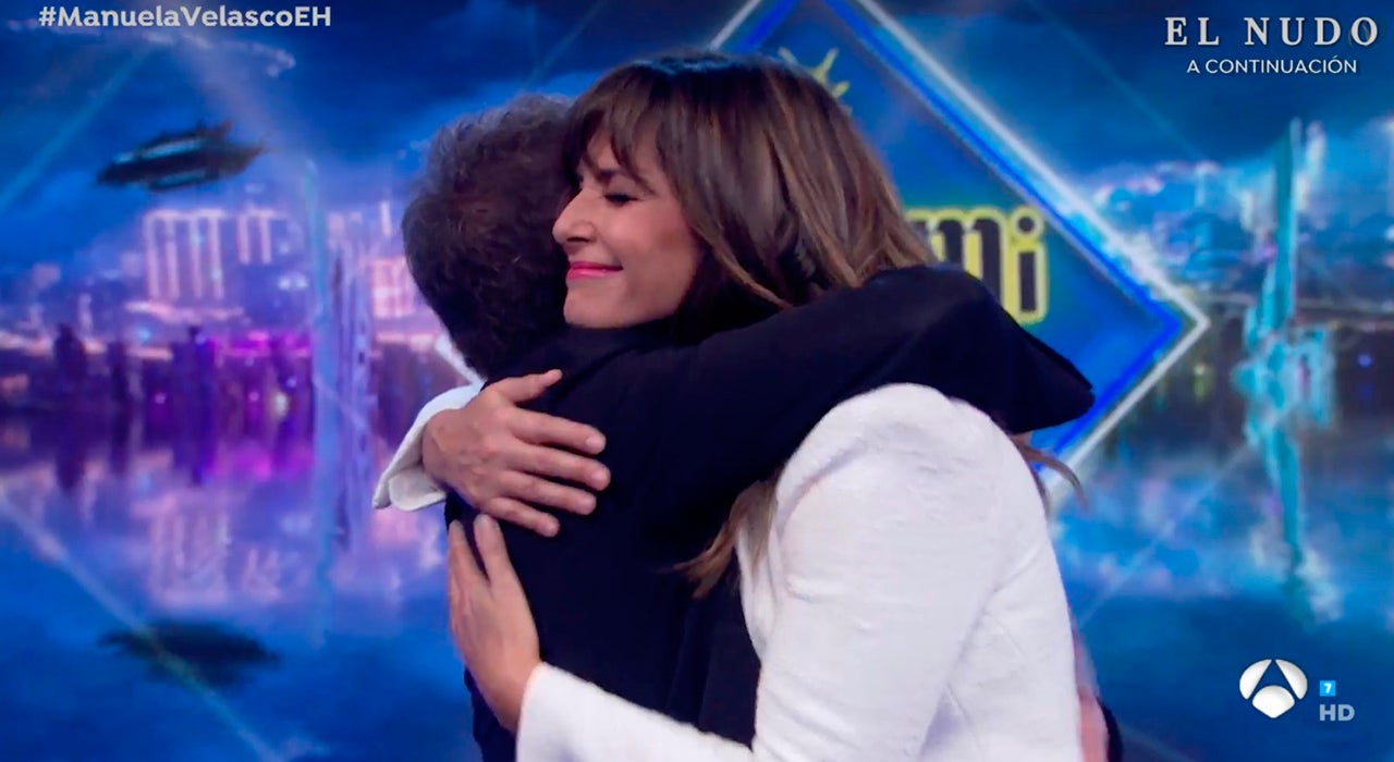 El emotivo reencuentro entre Pablo Motos y Nuria Roca: "Te quiero y eres una de mis personas favoritas" El emotivo reencuentro entre Pablo Motos y Nuria Roca: "Te quiero y eres una de mis personas favoritas"