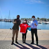 El presidente de la Diputación se desplaza a Tibi y a Santa Pola para conocer el recorrido de las dos etapas que discurrirán por municipios alicantinos 