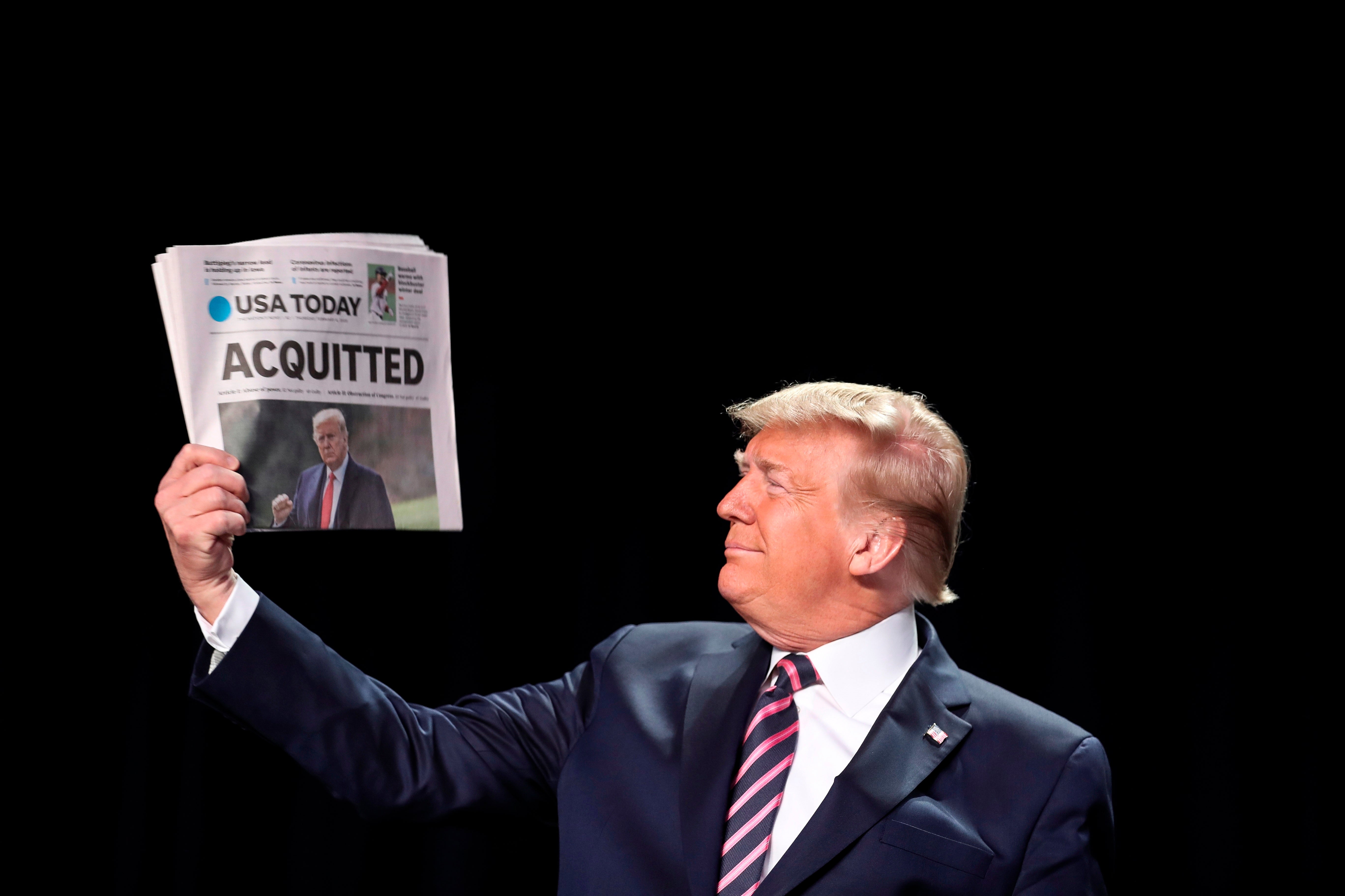 El Senado de Estados Unidos absuelve a Donald Trump en el juicio político por el asalto al Capitolio El Senado de Estados Unidos absuelve a Donald Trump en el juicio político por el asalto al Capitolio