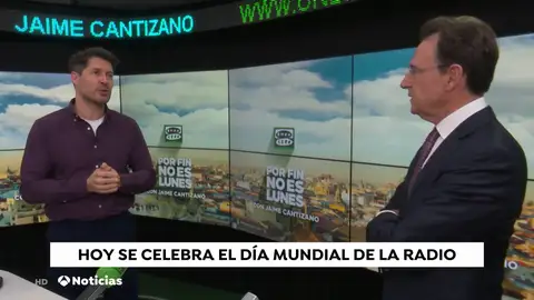 Matías Prats felicita a Jaime Cantizano por el Día Mundial de la Radio Matías Prats felicita a Jaime Cantizano por el Día Mundial de la Radio