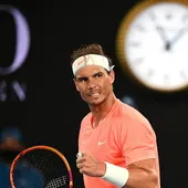 Nadal pasa a cuartos en el Open de Australia Nadal pasa a cuartos en el Open de Australia