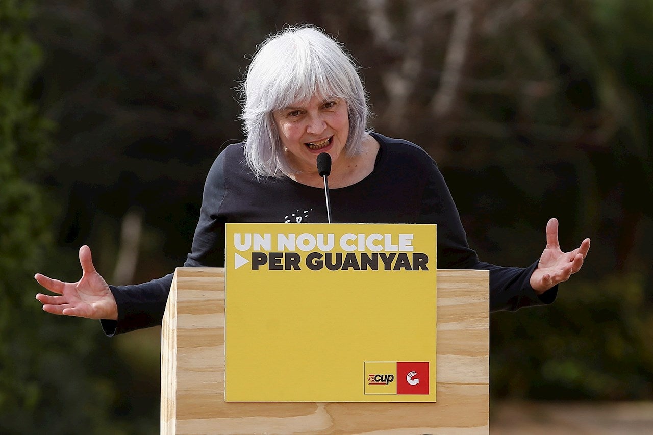 Así es Dolors Sabater, candidata de las CUP en las elecciones de Cataluña Así es Dolors Sabater, candidata de las CUP en las elecciones de Cataluña