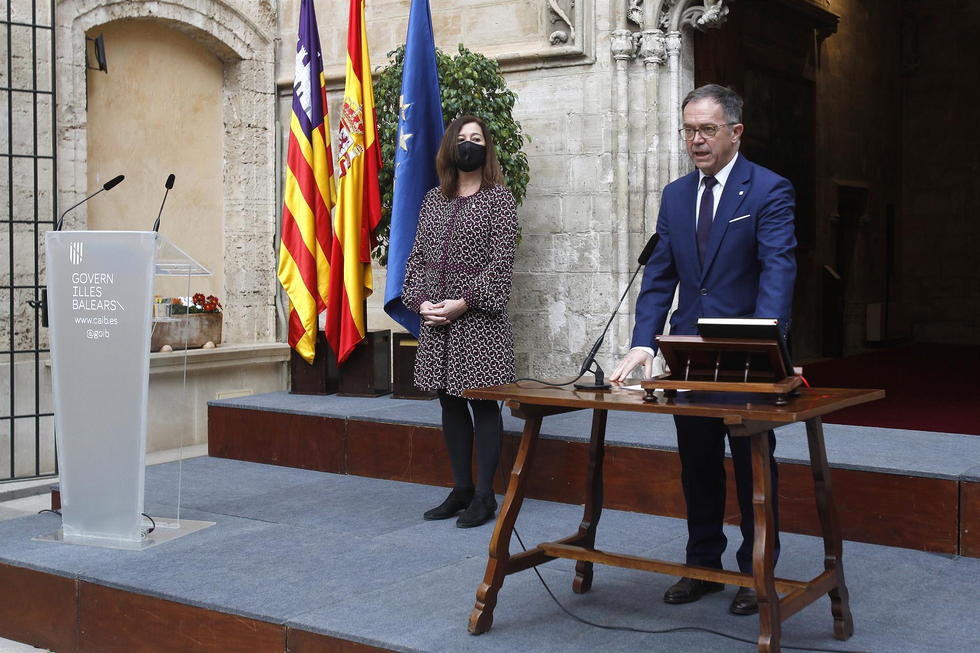 El ibicenco Josep Marí jura su cargo como conseller de movilidad y vivienda El ibicenco Josep Marí jura su cargo como conseller de movilidad y vivienda