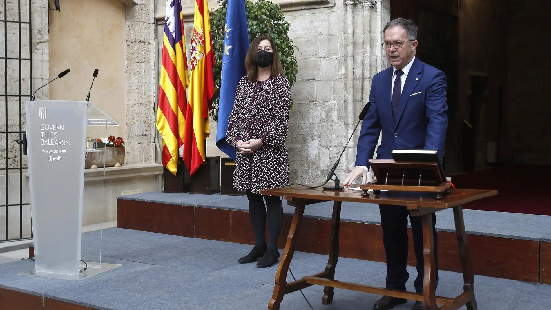 El ibicenco Josep Marí jura su cargo como conseller de movilidad y vivienda