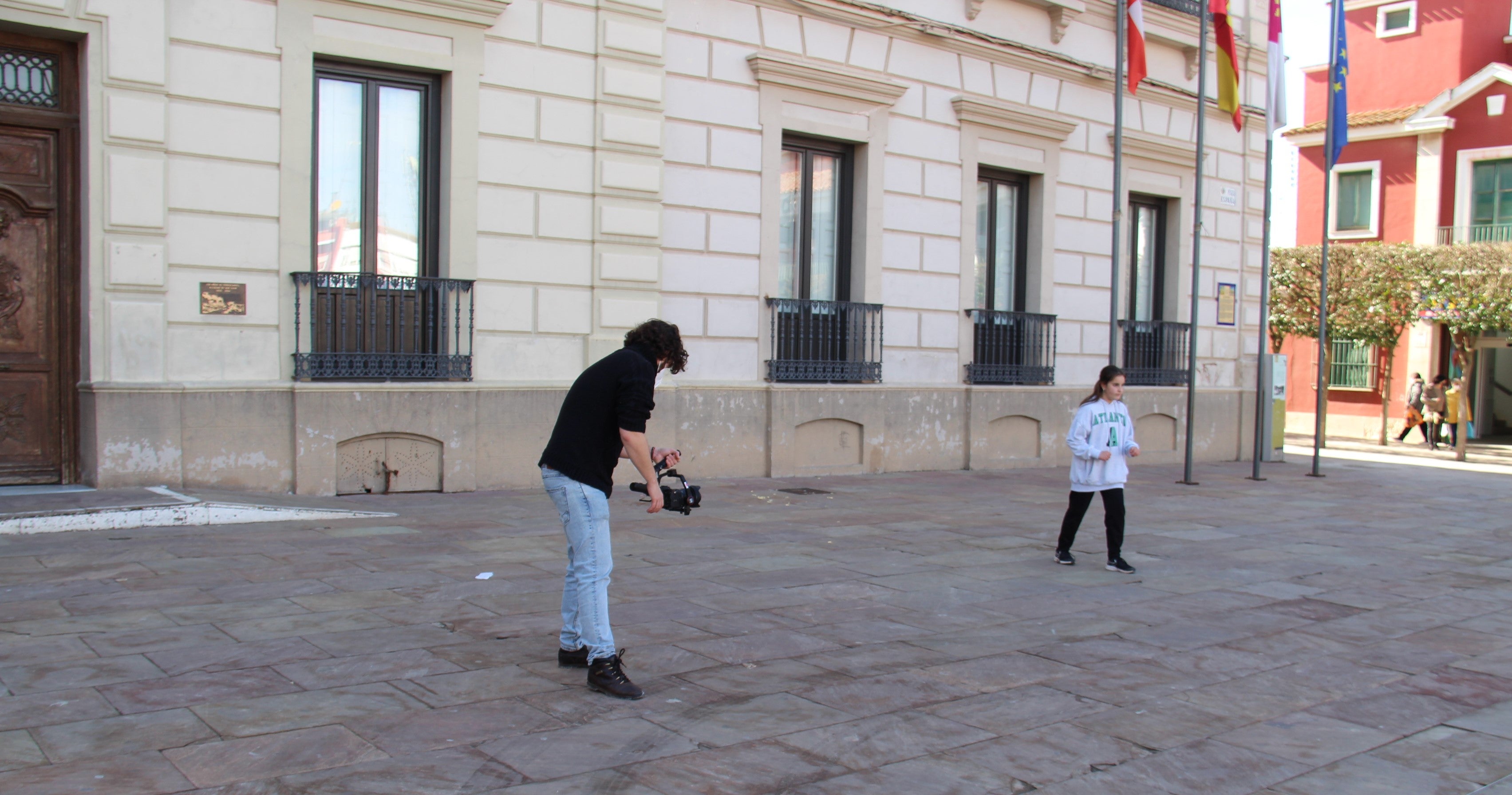 La Plataforma de Infancia de España ha grabado en Alcázar un vídeo promocional La Plataforma de Infancia de España ha grabado en Alcázar un vídeo promocional