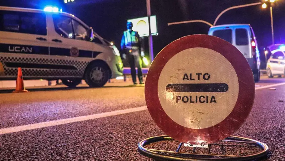Controles de tráfico de la Policía Local de Alicante