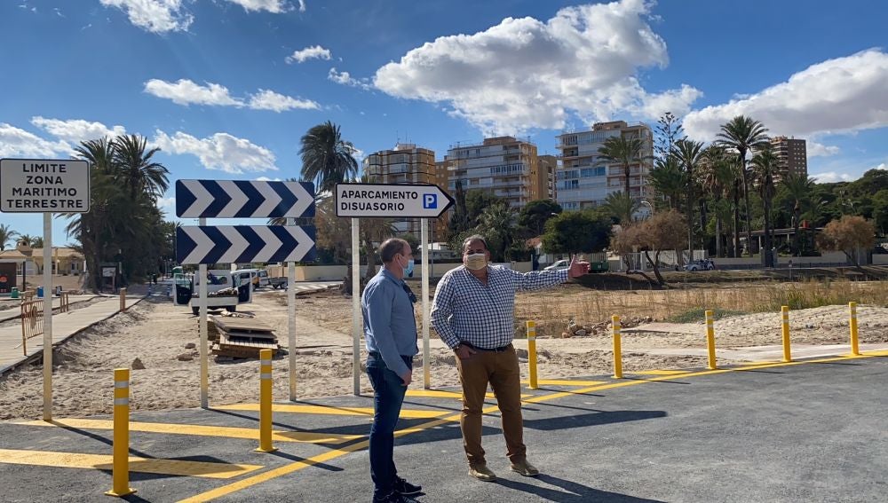 Finalización de las obras de rehabilitación del paseo de La Glea en Orihuela Costa Finalización de las obras de rehabilitación del paseo de La Glea en Orihuela Costa