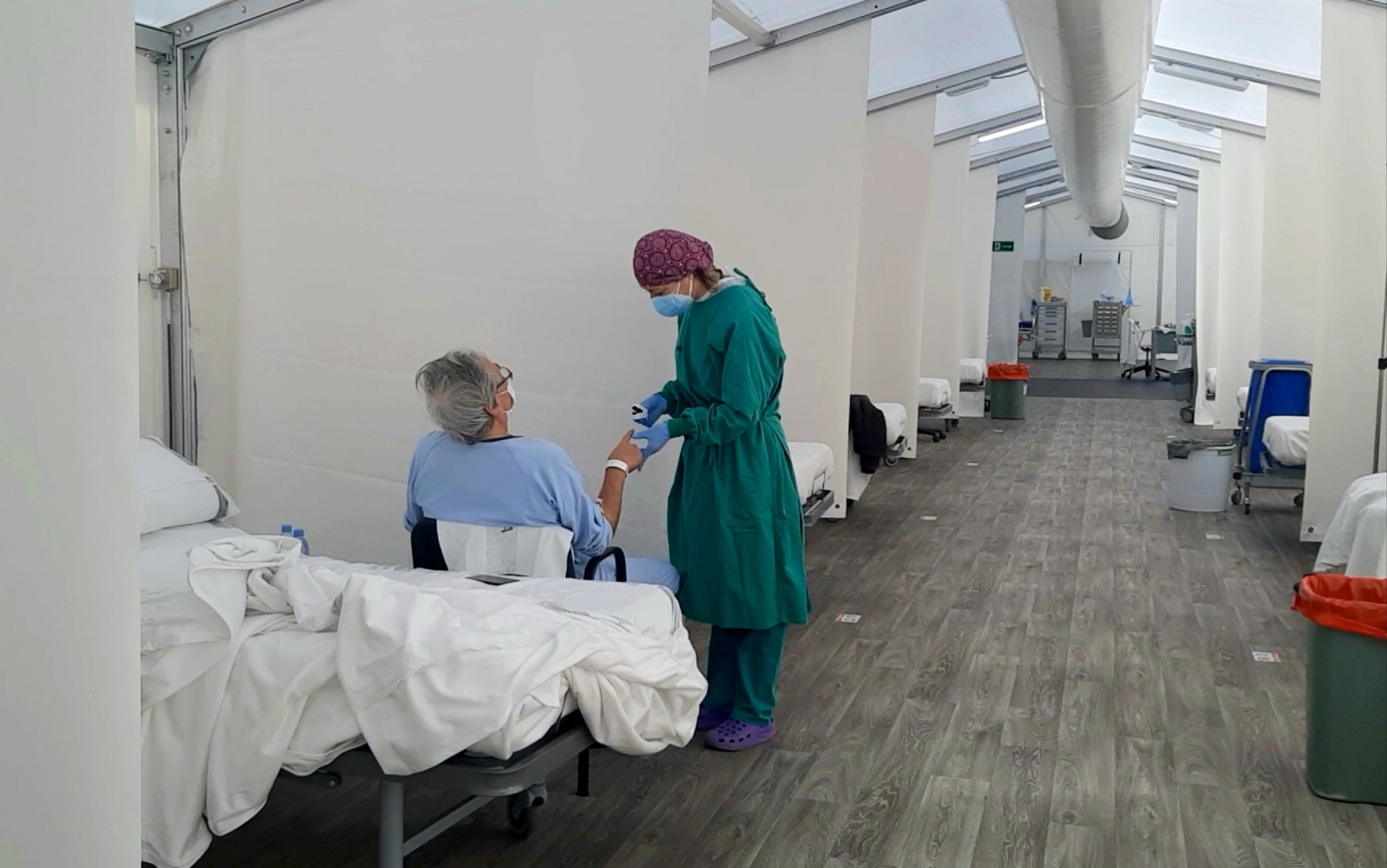 168 pacientes con covid ingresan en el Hospital de Campaña de la provincia de Alicante en menos de un mes 168 pacientes con covid ingresan en el Hospital de Campaña de la provincia de Alicante en menos de un mes