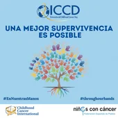 Cartel y lema para conmemorar el Día del Niño con Cáncer Cartel y lema para conmemorar el Día del Niño con Cáncer
