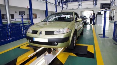 L&iacute;nea de inspecci&oacute;n de veh&iacute;culos